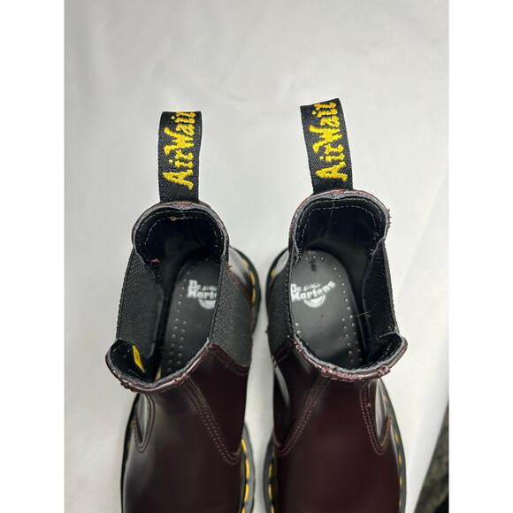 Dr. Martens 2976 Classic Burgundy | 43073600 | SVD USA Dr Martens 2976 Unisex Classic Leather Chelsea Boots burgundy Sz 5  Eu 36 New